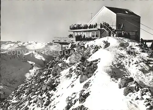 Rothorn Aletschgletscher Lenzerheide Valbella Gipfelstation Kat. Rothorn