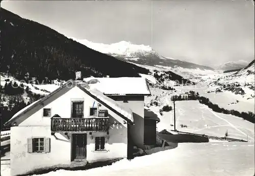 Tinizong Ski  und Ferienhaus Vardaval Kat. Tinizong