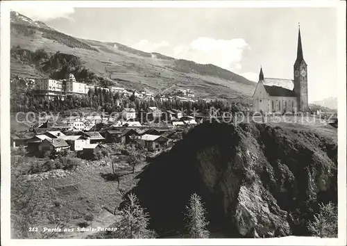 Tarasp Schuls Kirche Kat. Tarasp