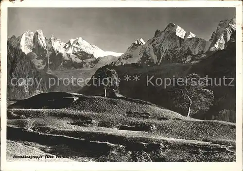 Bergell Bondascagruppe Kat. Soglio