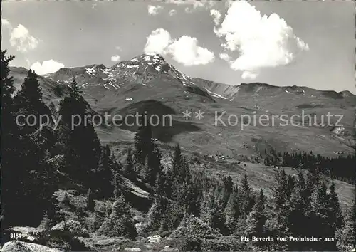 Piz Beverin von Promischur aus Kat. Piz Beverin