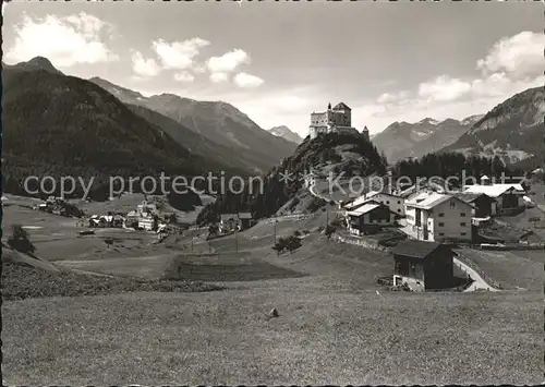 Tarasp Schloss Tarasp Kat. Tarasp