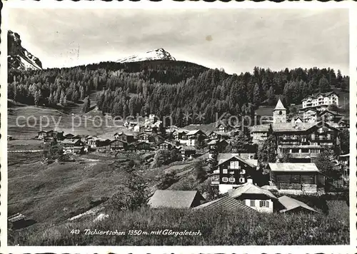 Tschiertschen mit Guergaletsch Kat. Tschiertschen