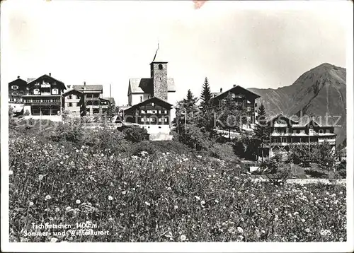 Tschiertschen Ortsblick Kat. Tschiertschen