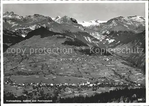 Waltensburg Graubuenden Andest und Panixerpass Kat. Waltensburg