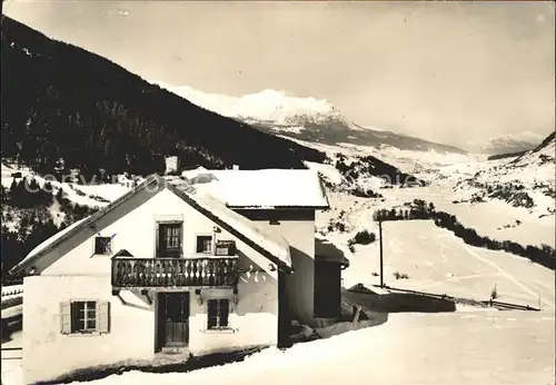 Tinizong Ski und Ferienhaus der Schule Schwerzenbach Kat. Tinizong