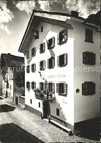 Vicosoprano Gasthaus Krone Kat. Vicosoprano