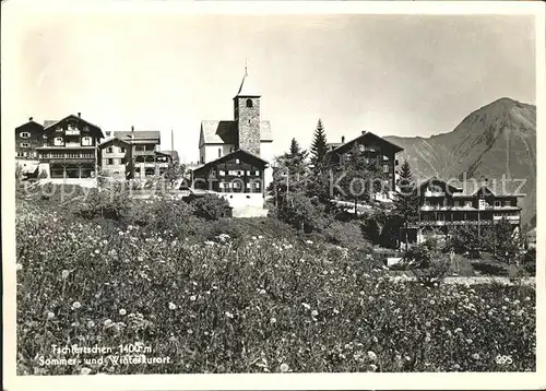 Tschiertschen Ortsblick Kat. Tschiertschen