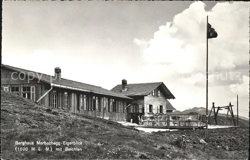 Marbachegg Berggasthaus Eigerblick Kat. Marbachegg