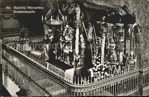 Mariastein SO Basilika Gnadenkapelle Kat. Mariastein