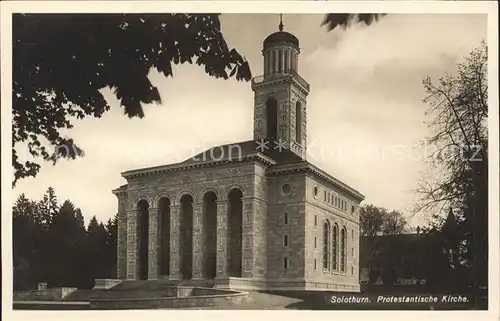 Solothurn Protestantische Kirche Kat. Solothurn