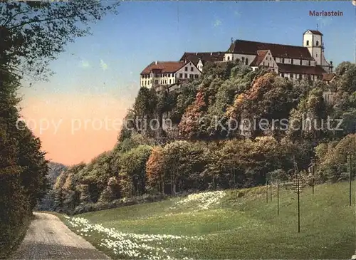 Mariastein SO Basilika Kloster Talweg Kat. Mariastein