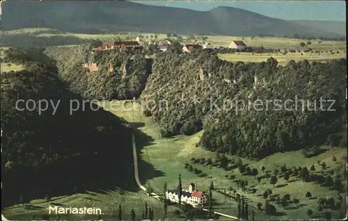 Mariastein SO Panorama mit Kloster Kat. Mariastein