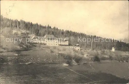 Allerheiligenberg Solothurnische Tuberkuloseheilstaette Kat. Allerheiligenberg