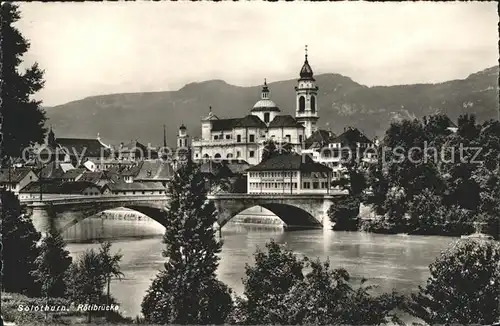 Solothurn Roetibruecke Kat. Solothurn