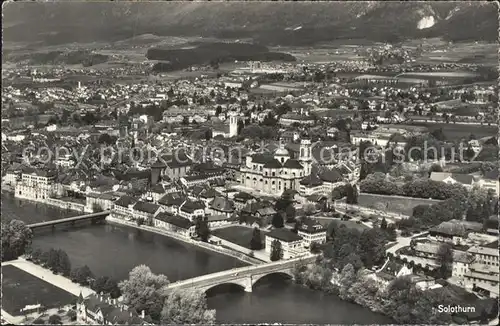 Solothurn Luftaufnahme Kat. Solothurn