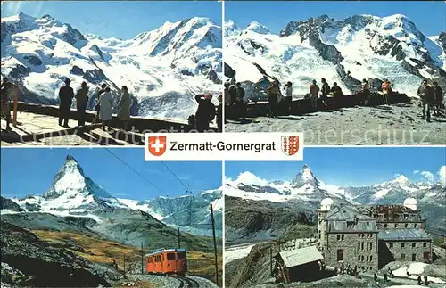 Gornergrat Zermatt Ansichten Zermatt / Gornergrat /Rg. Zermatt