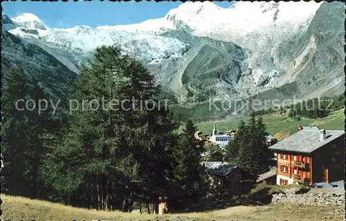 Saas Fee Alphubel Feegletscher Kat. Saas Fee