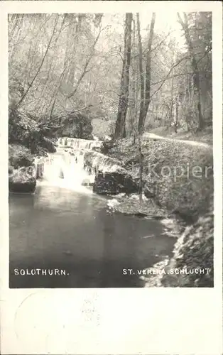 Solothurn St.Verena Schlucht Kat. Solothurn