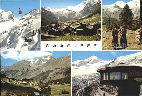 Saas Fee Ansichten Kat. Saas Fee