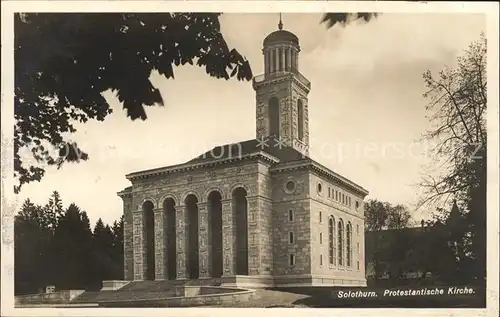 Solothurn Protestantische Kirche Kat. Solothurn