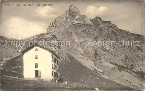 Tsanfleuron Leonard Hotel Sanetsch Sublage Kat. Tsanfleuron