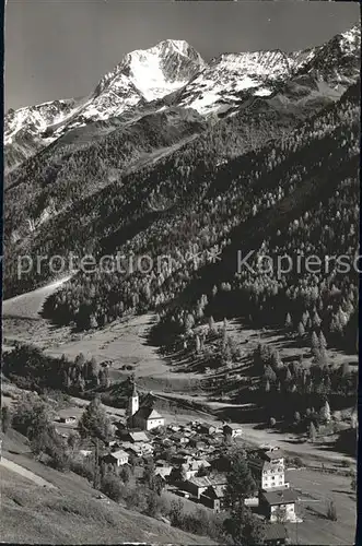 Kippel Loetschental Bietschhorn Kat. Kippel