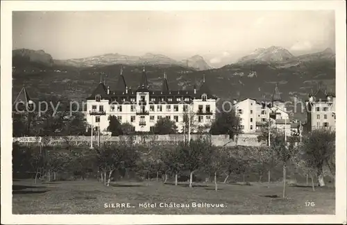 Sierre VS Hotel Chateau Bellevue / Sierre Siders /Bz. Sierre