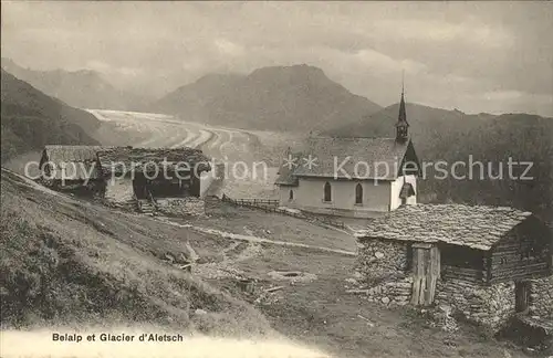 Belalp Glacier d  Aletsch Kat. Belalp