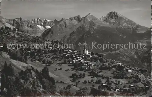 Zeneggen Breithorn Gerstenhorn Kat. Zeneggen