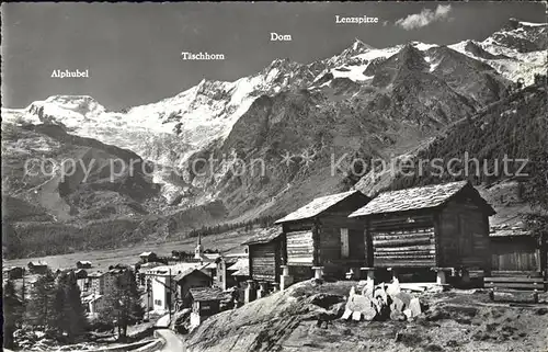 Saas Fee Mischabelgruppe Kat. Saas Fee