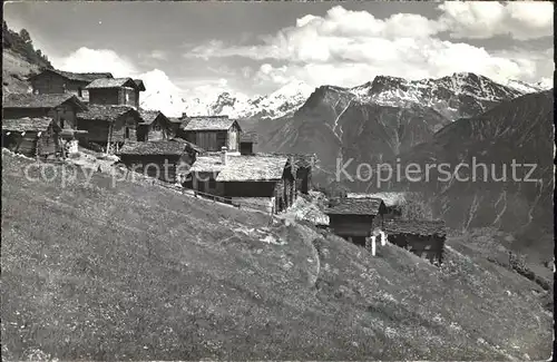 Ausserberg Leiggern Bortelhorn Wasenhorn  Kat. Ausserberg