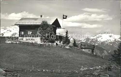 Riederalp Naturfreundehaus Lueg ins Land  Kat. Riederalp