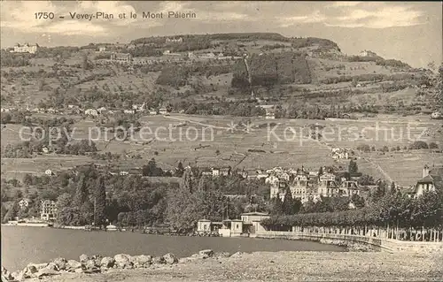 Vevey VD au Lac Leman et Mont Pelerin Kat. Vevey