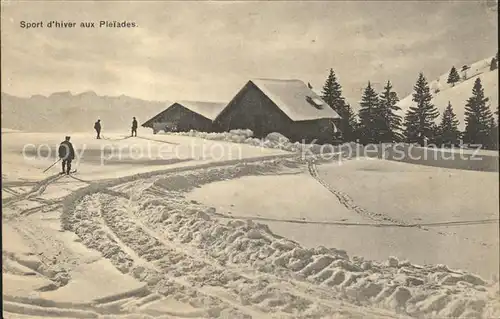 Les Pleiades Sport d hiver Wintersportplatz Kat. Les Pleiades