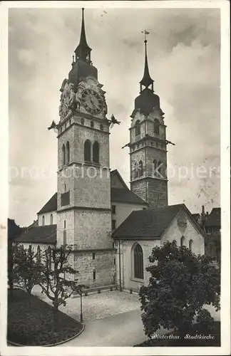 Winterthur Stadtkirche Kat. Winterthur