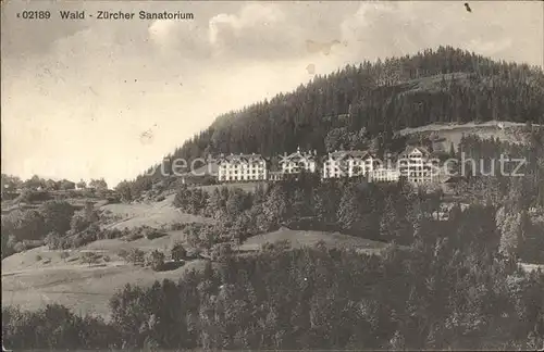 Wald ZH Z?rcher Sanatorium Kat. Wald ZH