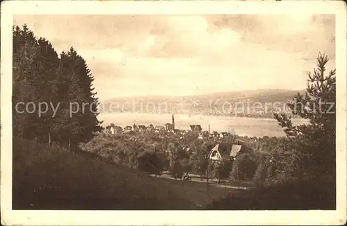 Oberrieden ZH Erholungsheim Bergli Panorama Zuerichsee / Oberrieden /Bz. Horgen