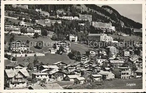 Leysin Teilansicht Kat. Leysin