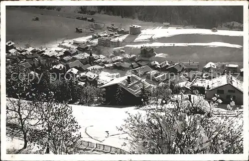 Leysin le Village en hiver Kat. Leysin