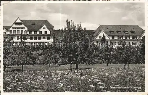 Meilen Nervenheilanstalt Hohenegg Kat. Meilen