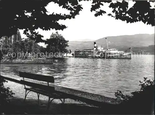 Maennedorf am Zuerichsee Faehrschiff Kat. Maennedorf