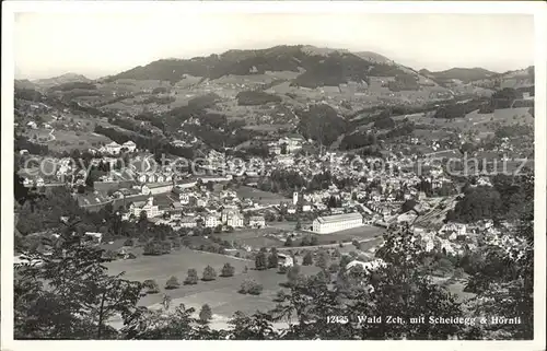 Wald ZH mit Scheidegg und Hoernli Kat. Wald ZH