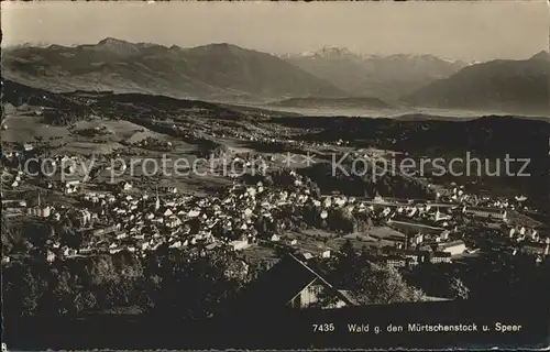 Wald ZH mit Speer und Muertschenstock Kat. Wald ZH