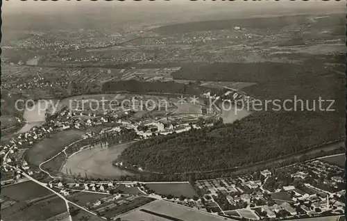 Rheinau ZH Fliegeraufnahme Kat. Rheinau