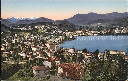 Lugano TI Panorama Kat. Lugano