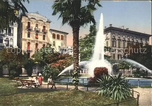 Lugano TI Giardino pubblico Kat. Lugano