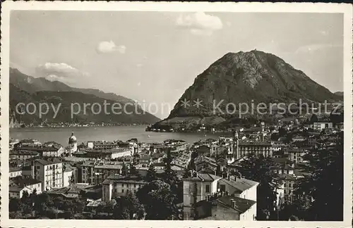 Lugano TI e Monte San Salvatore Kat. Lugano