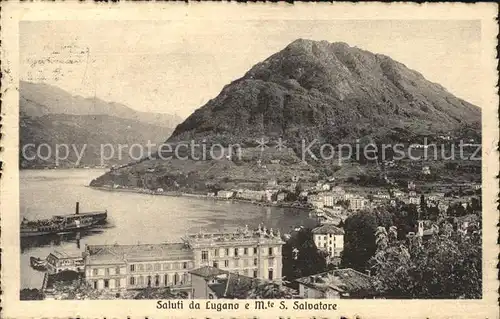 Lugano TI e Monte San Salvatore Kat. Lugano