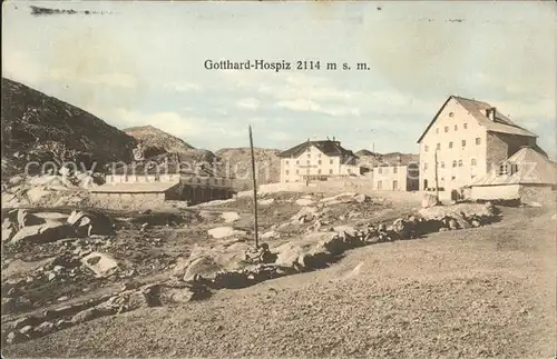 St Gotthard Gotthard Hospiz Kat. Gotthard St.